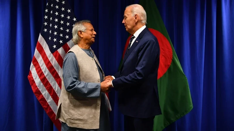 ড. ইউনুস সরকারকে পূর্ণ সমর্থন জো- বাইডেনের