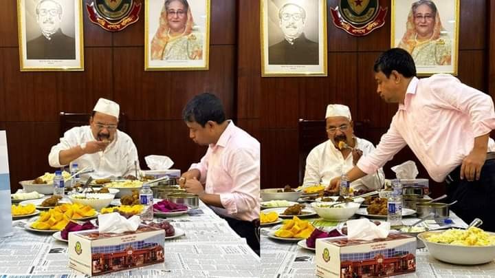 সোনারগাঁও থেকে খাবার এনে গয়েশ্বর চন্দ্রকে খাওয়ালেন ডিবি প্রধান হারুন