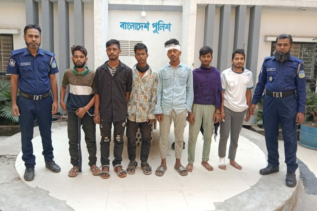 ময়মনসিংহ কোতোয়ালী মডেল থানা পুলিশের  অভিযানে  গ্রেফতার ০৬