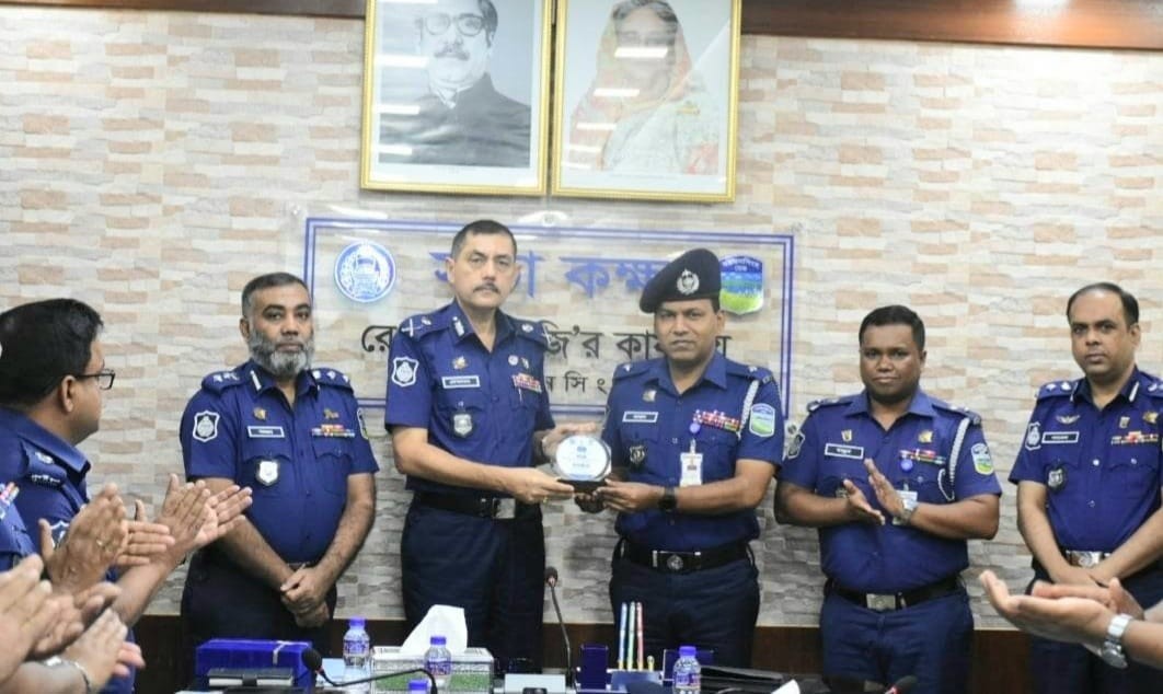 ময়মনসিংহ রেঞ্জে শ্রেষ্ঠ কোতোয়ালি মডেল থানা,শ্রেষ্ঠ ওসি শাহ কামাল আকন্দ