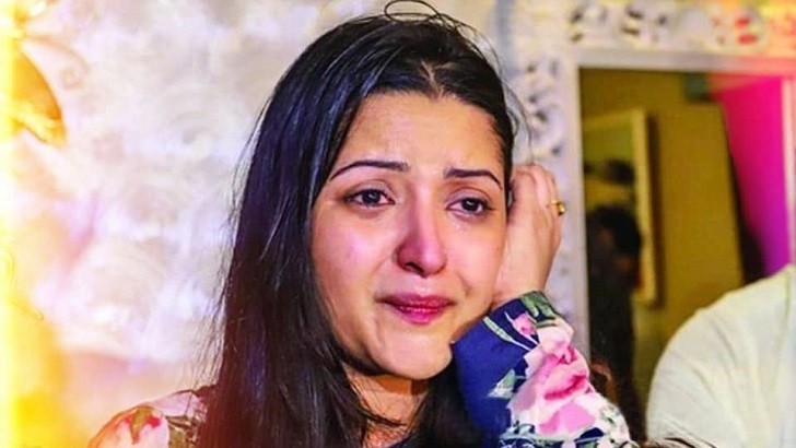 কাঠগড়ায় কাঁদলেন পরীমনি