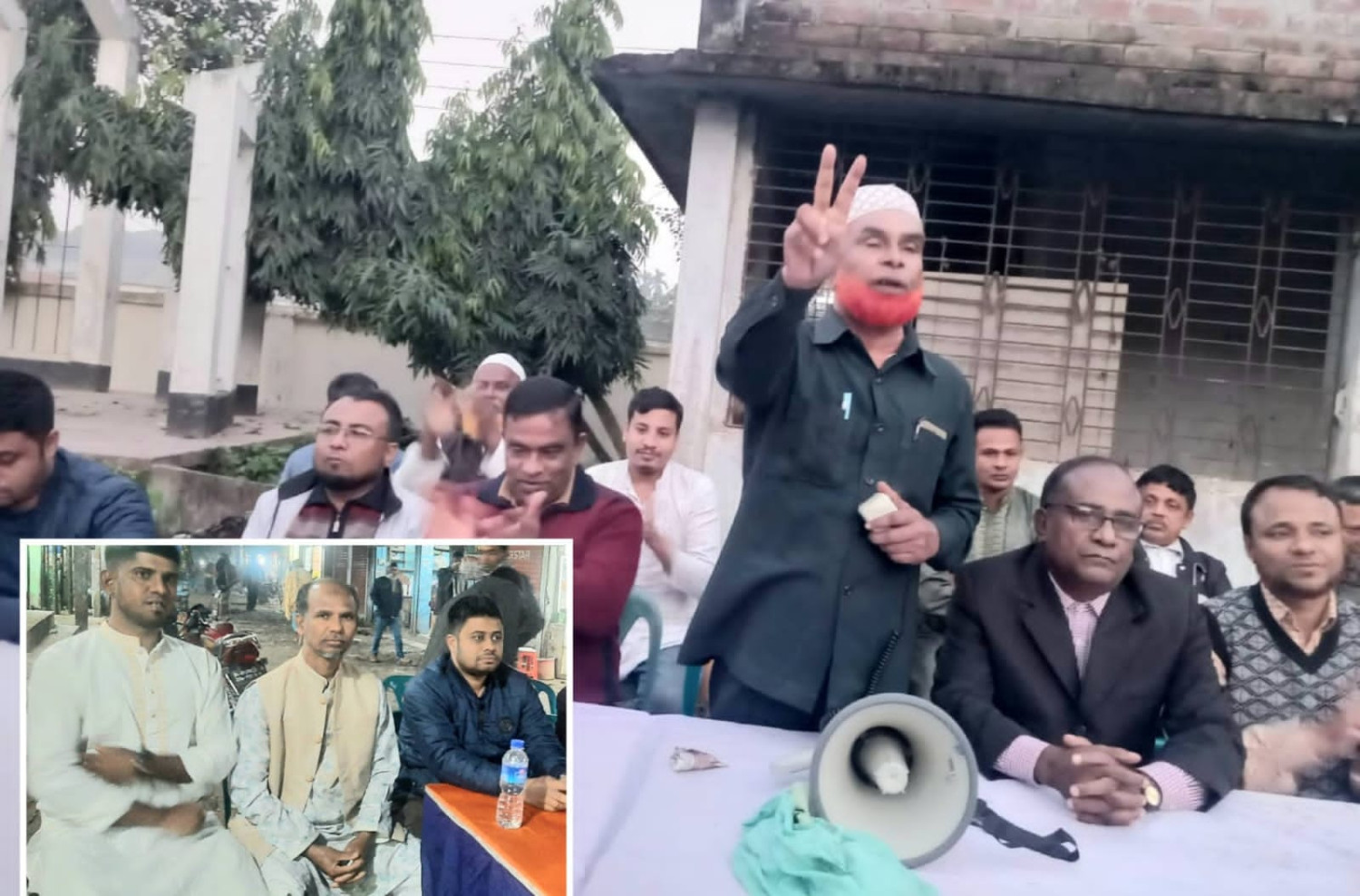 ত্রিশালের ধানীখোলা ও বইলরে জাতীয় পার্টির প্রার্থী আব্দুল মজিদ এর ব্যাপক গণসংযোগ