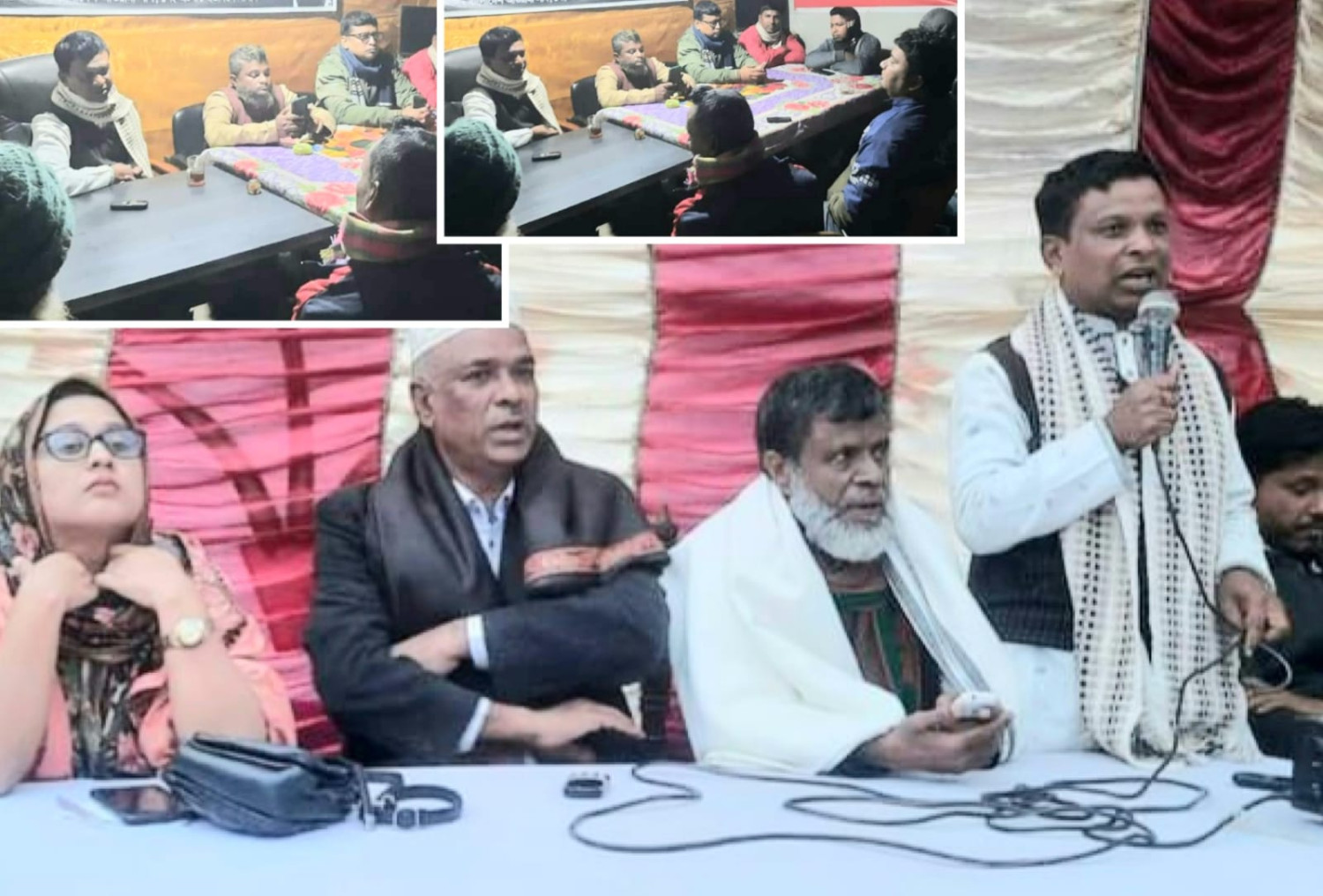 ময়মনসিংহের কুষ্টিয়া-অষ্টধারে উপজেলা চেয়ারম্যান প্রার্থী  সাঈদের মতবিনিময়