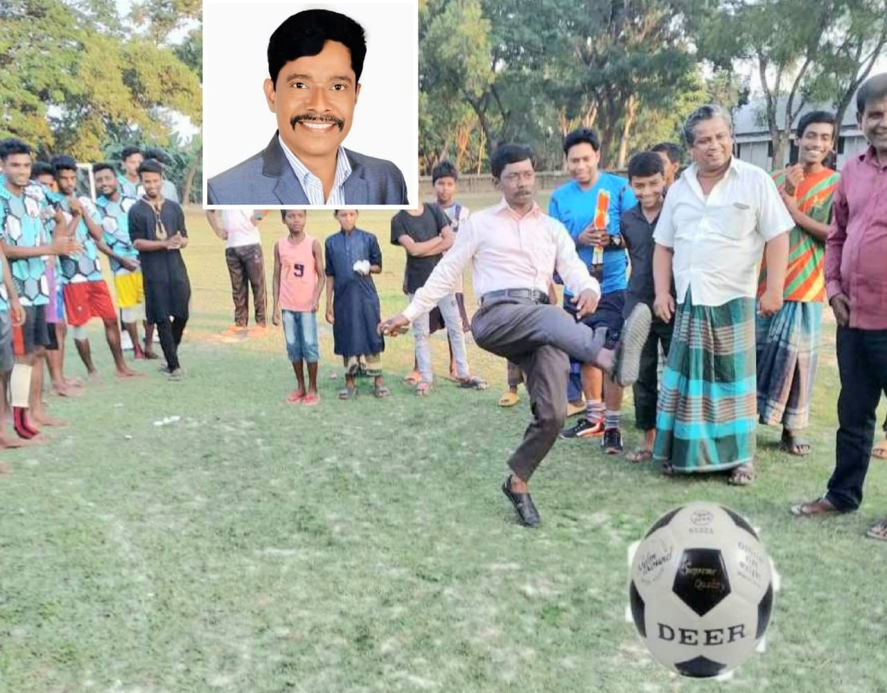 খেলাধুলাই পারে যুব-সমাজকে মাদক থেকে দূরে রাখতে: চেয়রাম্যান আবু সাঈদ বাদল
