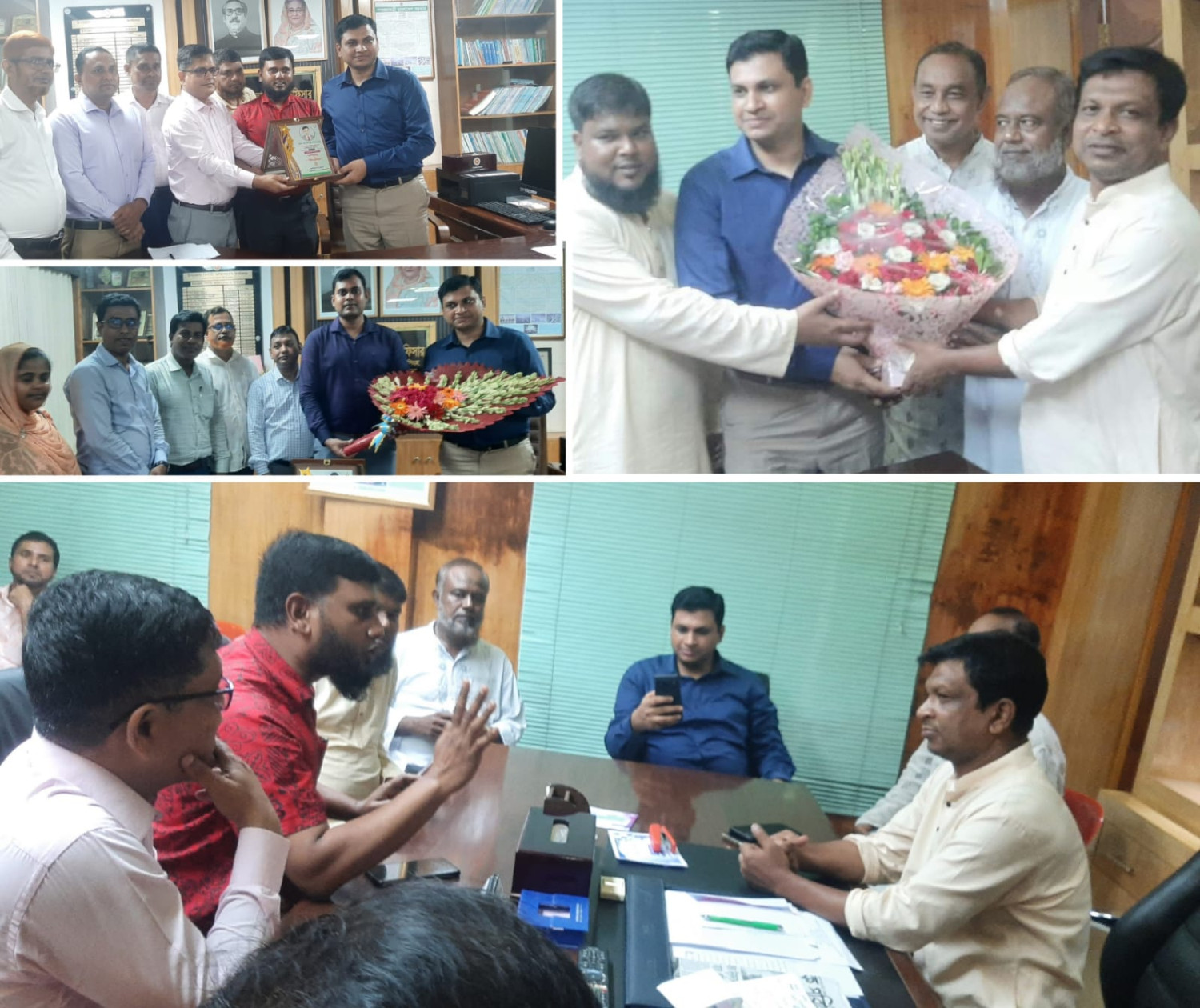 ময়মনসিংহের সদরের নতুন ইউএনও আরিফুল ইসলাম প্রিন্সের যোগদান।।