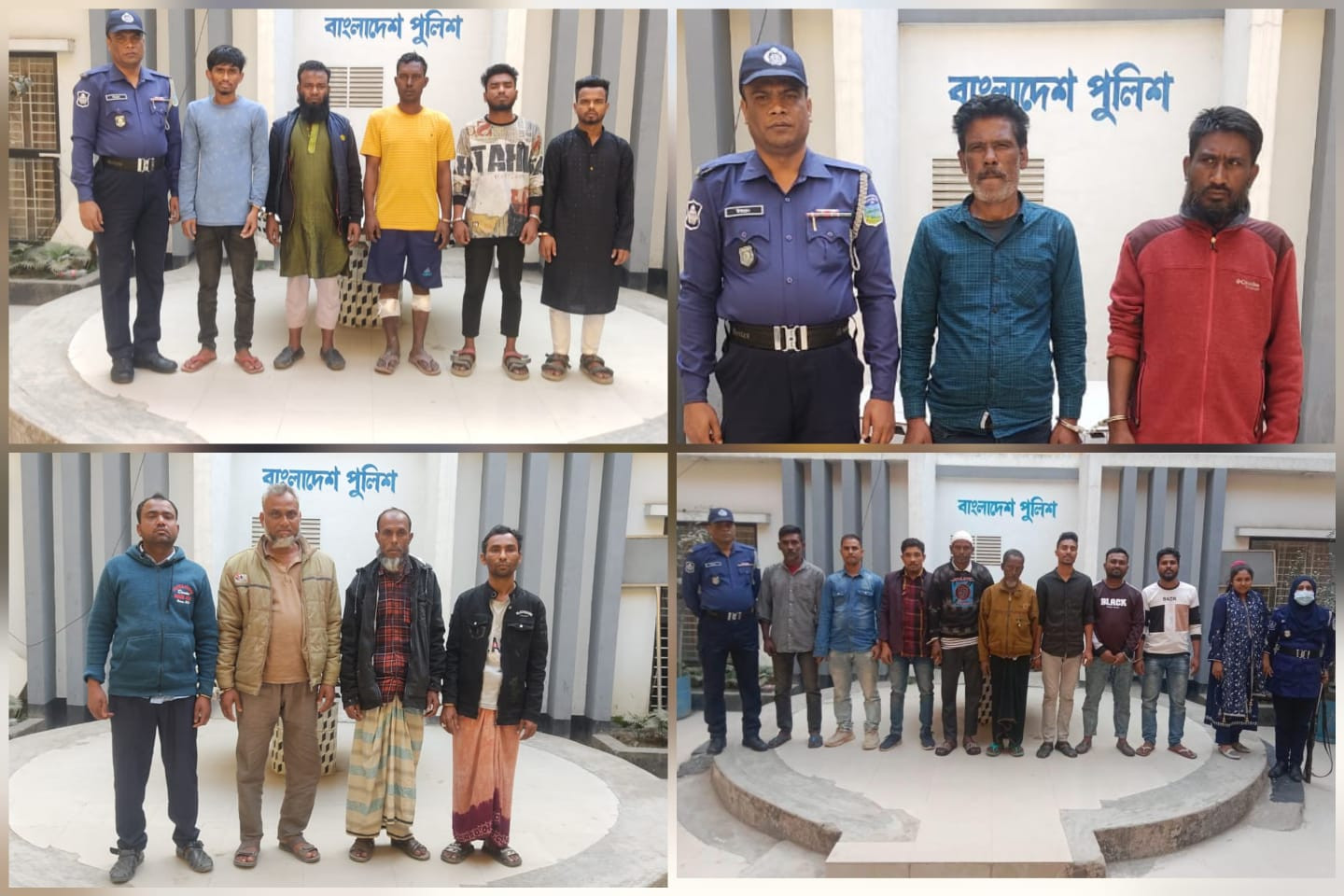 ময়মনসিংহ কোতোয়ালী মডেল থানার অভিযানে-১৮