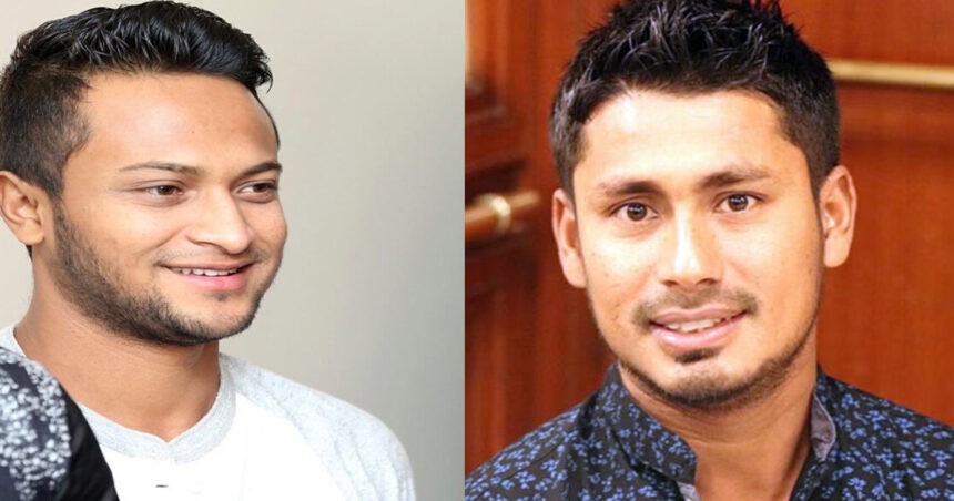 দুবাইতে স্বর্ণের দোকান উদ্বোধনে সাকিব-আশরাফুল