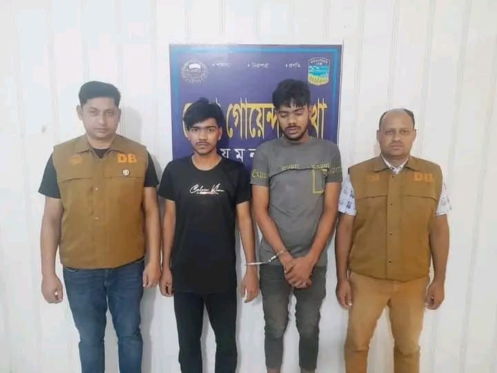 ময়মনসিংহ ডিবি'র অভিযানে চোরাই মটরসাইকেল সহ  দুই ভাই গ্রেফতার
