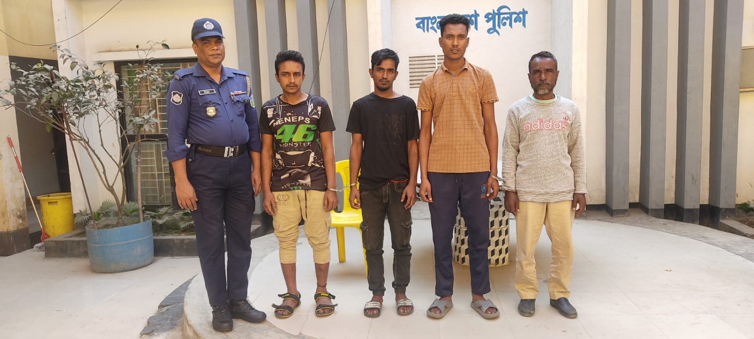 ময়মনসিংহ কোতোয়ালী মডেল থানার পুলিশের অভিযানে গ্রেফতার -৫