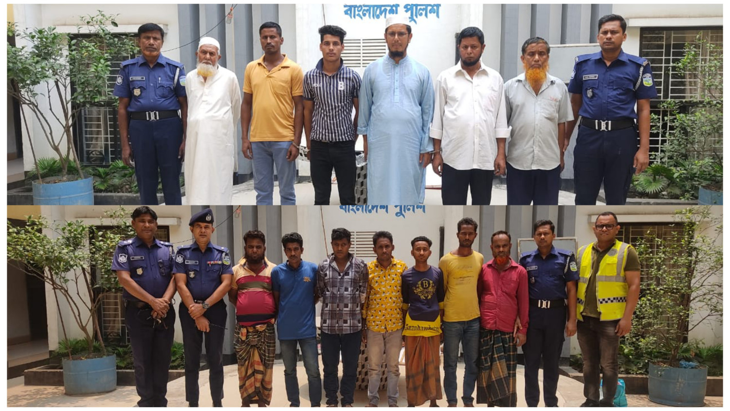 ময়মনসিংহ কোতোয়ালী মডেল থানার অভিযানে  গ্রেফতার -১৭