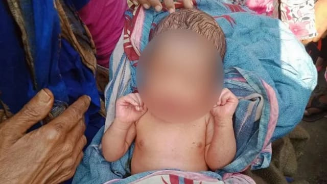 স্বামীর লাশবাহী অ্যাম্বুলেন্সে স্ত্রীর সন্তান প্রসব