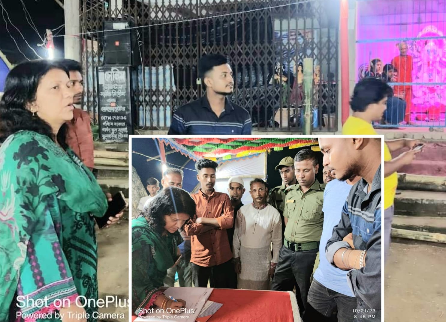 শেখ হাসিনা ক্ষমতায় থাকলেই বজায় থাকবে সম্প্রীতির বাংলাদেশ :ফুলবাড়িয়ায় সালমা