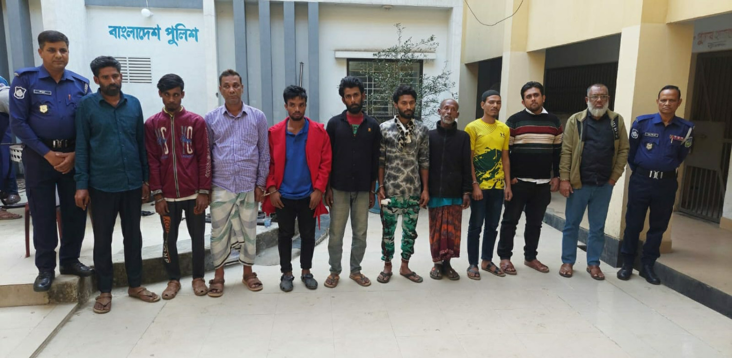 ময়মনসিংহ কোতোয়ালী মডেল থানার অভিযানে  গ্রেফতার -১১