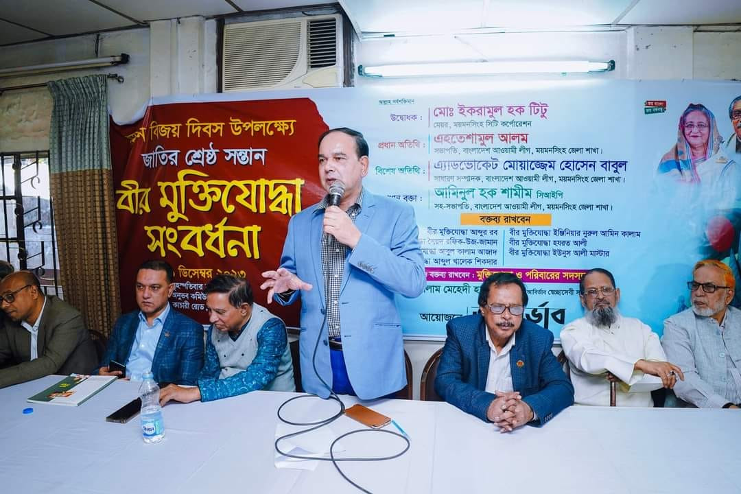 বঙ্গবন্ধুর স্বপ্নের সোনায় বাংলায় সোনার ময়মনসিংহ গড়তে চাই- সিআইপি শামীম