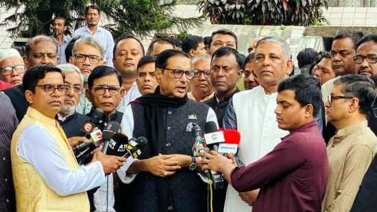১০ ডিসেম্বর আওয়ামীলীগের সমাবেশ হচ্ছে না বলে জানালেন ওবায়দুল কাদের