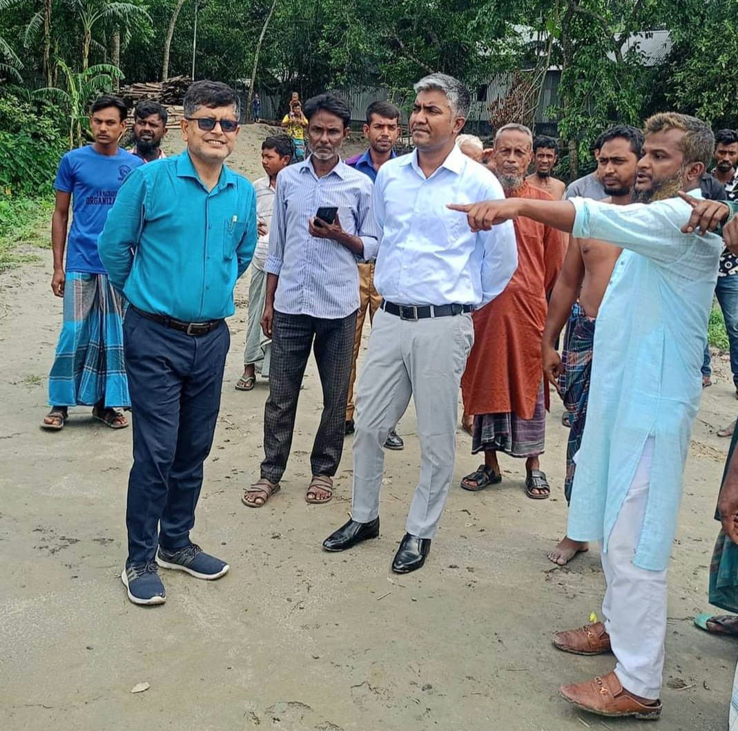 ময়মনসিংহ সদরের উন্নয়ন প্রকল্পের স্বচ্ছতা যাচাইয়ে ইউএনও-পি আইও'র নিয়মিত পরিদর্শন