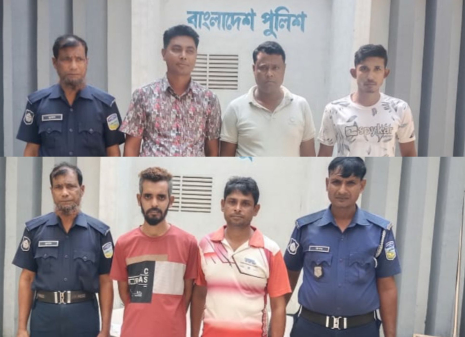 ময়মনসিংহ কোতোয়ালী মডেল থানা পুলিশের অভিযানে  গ্রেফতার -১১