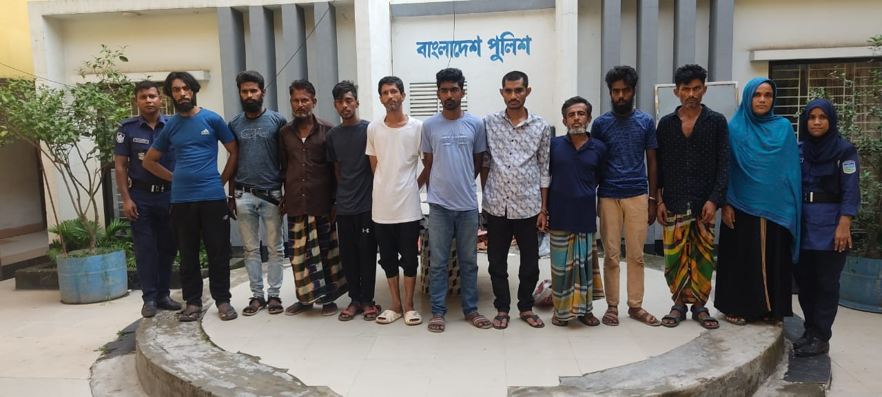 ময়মনসিংহ কোতোয়ালী মডেল থানা পুলিশের অভিযানে হত্যা মামলার আসামী সহ গ্রেফতার -১৪