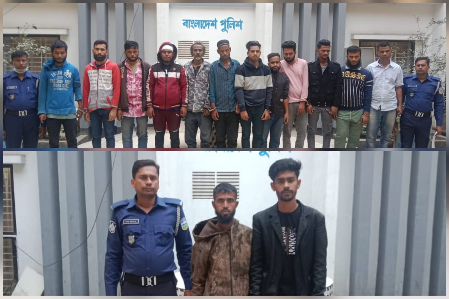 ময়মনসিংহ কোতোয়ালী মডেল থানা পুলিশের  অভিযানে গ্রেফতার - ১৫